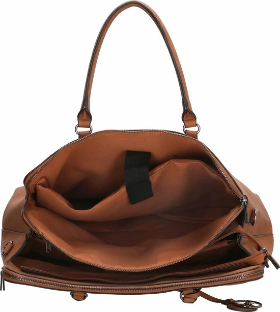 Beste Verkoop 🤩 Goedkoopste ⌛ Charm London Bromley Schoudertas / Laptoptas - 15,6 Inch - Cognac 🤩 ❤️ 7 Beste Verkoop 🤩 Goedkoopste ⌛ Charm London Bromley Schoudertas / Laptoptas - 15,6 Inch - Cognac 🤩 ❤️ - Afbeelding 7