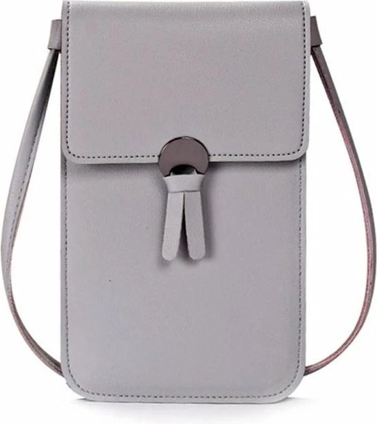 Begroting π Nieuw π Amodi - Mobiele Telefoon Tasje - Crossbodytas - Telefoontasje - Vrouwen - Licht Grijs - 20 X 12 X 0.50 (H X B X D) π€© π 1 Begroting π Nieuw π Amodi - Mobiele Telefoon Tasje - Crossbodytas - Telefoontasje - Vrouwen - Licht Grijs - 20 X 12 X 0.50 (H X B X D) π€© π