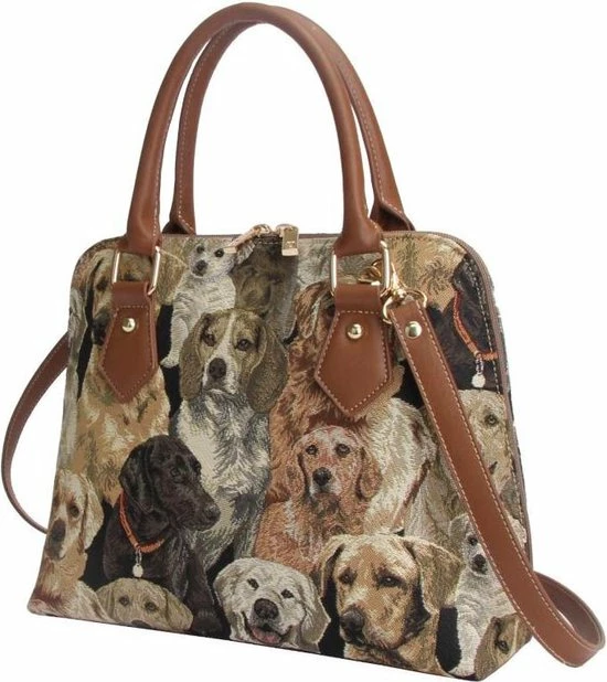 Begroting π Hete verkoop β¨ Signare Handtas - Driehoekstas - Gobelin - Labrador- 25258 π π― 6 Begroting π Hete verkoop β¨ Signare Handtas - Driehoekstas - Gobelin - Labrador- 25258 π π― - Afbeelding 6