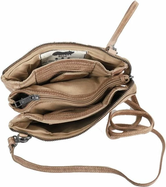 Begroting π Goedkoop π Bear Design Alessia Leren Schoudertasje/Clutch - Taupe π π 7 Begroting π Goedkoop π Bear Design Alessia Leren Schoudertasje/Clutch - Taupe π π - Afbeelding 7