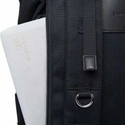 Promo 👍 Goedkoopste 👍 Sandqvist Rugzak Harald Black SQA1042 Duurzaam Eco - Zwart 21 Lt 👏 ✔️ -Tassen-dames Verkoop 550x621