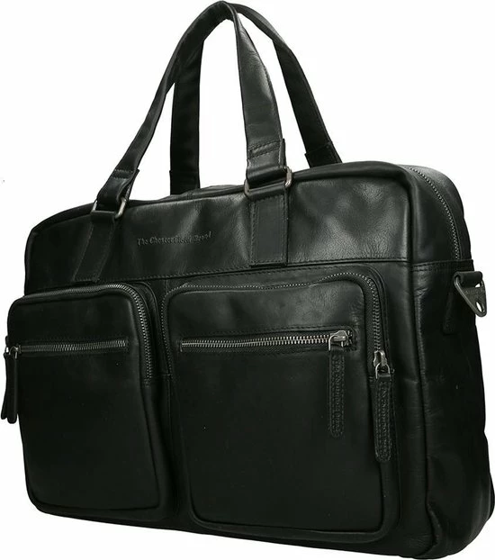 Uitgang ✨ Beste Verkoop 🎉 Chesterfield Misha Leren Laptoptas - 17 Inch - Zwart 😀 🌟 3 Uitgang ✨ Beste Verkoop 🎉 Chesterfield Misha Leren Laptoptas - 17 Inch - Zwart 😀 🌟 - Afbeelding 3