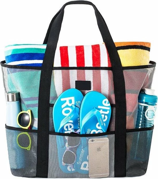 Promo β Groothandel 𧨠Nince Strandtas Van Hoge Kwaliteit - 9 Vakken & Groot Draagvermogen - Strand Tas π βοΈ 1 Promo β Groothandel 𧨠Nince Strandtas Van Hoge Kwaliteit - 9 Vakken & Groot Draagvermogen - Strand Tas π βοΈ