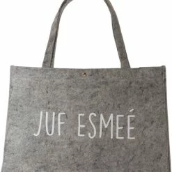 Flash-uitverkoop โ๏ธ Gloednieuw โจ Kidzline Tas - Juf + Naam ๐ฅ ๐