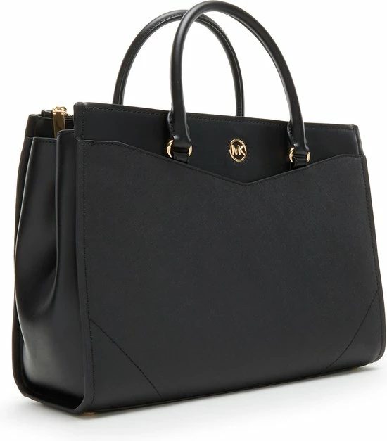 Groothandel β€οΈ Beste recensies van β Michael Kors Dames AktetasCrossbody Tas Leer - Zwart π π 3 Groothandel β€οΈ Beste recensies van β Michael Kors Dames AktetasCrossbody Tas Leer - Zwart π π - Afbeelding 3