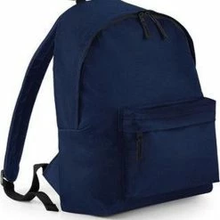 Begroting 🔥 Korting 🛒 Bagbase Hippe Rugtas Met Voorvak Navy 👏 🧨