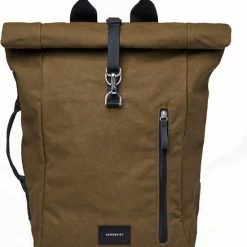 Flash-uitverkoop ⌛ Flash-uitverkoop ✔️ Sandqvist Dante Metal Hook Olive Rugzak Vegan SQA1678 Olijfgroen ❤️ ❤️ -Tassen-dames Verkoop 550x628 7