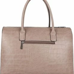 Flash-uitverkoop 🎉 Coupon ✔️ Wimona Sofia 5003 Schoudertas / Laptoptas - 15 Inch - Taupe ⌛ 🧨 -Tassen-dames Verkoop 550x635 7