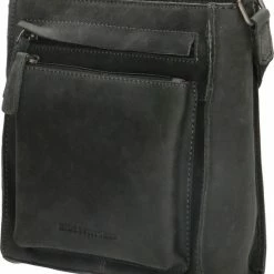 Kopen 😀 Hete verkoop ⌛ Hide & Stitches Idaho Schoudertas - Zwart ⭐ 🔥 -Tassen-dames Verkoop 550x637 3