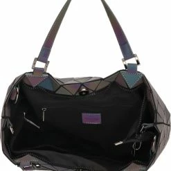 Gloednieuw 🎉 Beste recensies van ✨ Charm London Hoxton Handtas - Metallic Zwart ⌛ ⌛ -Tassen-dames Verkoop 550x637 4