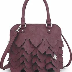 Beste deal 🔔 Beste Pirce ✨ Hi-di-hi - 'Camo' - Handtas - Schoudertas - Bordeaux - Herfst - Cadeau - Dames - CM01 👏 🌟