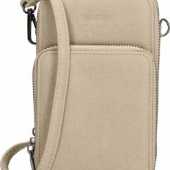 Flash-uitverkoop 🎉 Goedkoop 🧨 Beagles Vilacoba Telefoontasje - Lichttaupe 🧨 👍