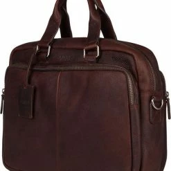 Beste Pirce ⌛ Beste Verkoop 🥰 Burkely Antique Avery Unisex Laptoptas 15,6'' - Bruin ⭐ 🔔 -Tassen-dames Verkoop 550x648 5