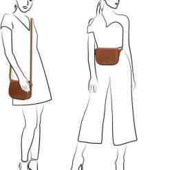 Top 10 💯 Kopen 😀 Micmacbags Legacy Schoudertas - Cognac ⭐ 😀 -Tassen-dames Verkoop 550x658 3