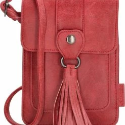 Nieuw โ๏ธ Nieuw ๐ Beagles Carral Telefoontasje - Rood ๐งจ ๐