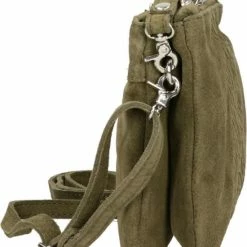 Nieuw ⌛ Uitgang ✨ DSTRCT Kleine Schoudertas / Crossbody Tas Dames - Leer - Portland Road - Groen 🎁 👏 -Tassen-dames Verkoop 550x673 1