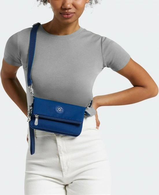 Groothandel βοΈ Uitgang π Kipling Medium Schoudertas / Crossbody Tas Dames - Polyamide - Lynne - Blauw π π 3 Groothandel βοΈ Uitgang π Kipling Medium Schoudertas / Crossbody Tas Dames - Polyamide - Lynne - Blauw π π - Afbeelding 3