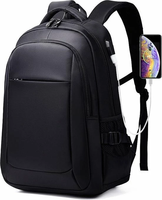 Gloednieuw 🛒 Beste Pirce 😍 Pro-Care Rugtas/Backpack Antidiefstal - Waterproof Oxford Fabric - 2 USB Aansluitingen - Tot 15.6inch Laptop - Extra Ventilatie - Voor Werk, School Of Reizen - Heren/Dames Met Rits - Donkerblauw 😉 🔔 1 Gloednieuw 🛒 Beste Pirce 😍 Pro-Care Rugtas/Backpack Antidiefstal - Waterproof Oxford Fabric - 2 USB Aansluitingen - Tot 15.6inch Laptop - Extra Ventilatie - Voor Werk, School Of Reizen - Heren/Dames Met Rits - Donkerblauw 😉 🔔