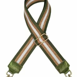 Nieuw ✨ Beste recensies van 🔥 Qischa® Bag Strap - Tassenriem - Schouderband - Schouderriem - Tassen Riem - Tas Hengsel - Verstelbare Riem - Groen, Brons, Wit, Goud Hardware 🎁 😉