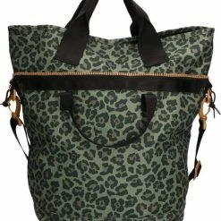 Korting ✨ Gloednieuw 🔔 Converse Tote Bag Olive Leopard ⭐ ✔️