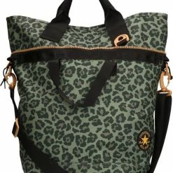 Korting ✨ Gloednieuw 🔔 Converse Tote Bag Olive Leopard ⭐ ✔️ -Tassen-dames Verkoop 550x688