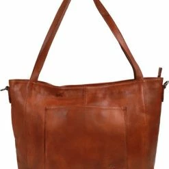 Beste recensies van ❤️ Hete verkoop ✨ Bear Design Grote Schoudertas / Crossbody Tas Dames - Leer - Cow Lavato - Cognac 🔥 👍