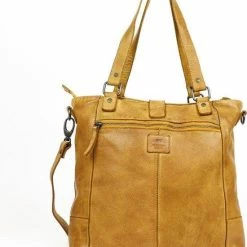 Gloednieuw 🔥 Goedkoop 👍 Bear Design Ella Leren Schoudertas - Cognac 🧨 🧨 -Tassen-dames Verkoop 550x691