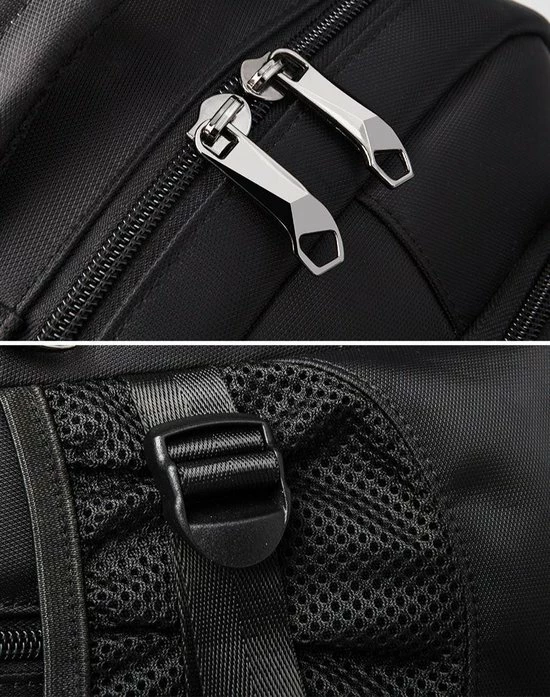 Gloednieuw 🛒 Beste Pirce 😍 Pro-Care Rugtas/Backpack Antidiefstal - Waterproof Oxford Fabric - 2 USB Aansluitingen - Tot 15.6inch Laptop - Extra Ventilatie - Voor Werk, School Of Reizen - Heren/Dames Met Rits - Donkerblauw 😉 🔔 8 Gloednieuw 🛒 Beste Pirce 😍 Pro-Care Rugtas/Backpack Antidiefstal - Waterproof Oxford Fabric - 2 USB Aansluitingen - Tot 15.6inch Laptop - Extra Ventilatie - Voor Werk, School Of Reizen - Heren/Dames Met Rits - Donkerblauw 😉 🔔 - Afbeelding 8