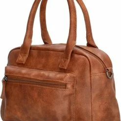 Korting 😉 Kopen 😉 Jack Milles Handtas Cognac 🎁 🎉