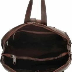 Korting 💯 Beste deal 💯 Genicci Noble Rugzak 13,3 Inch (29,4x16,6 Cm.) - Donkerbruin 🎉 ✔️ -Tassen-dames Verkoop 550x699 1