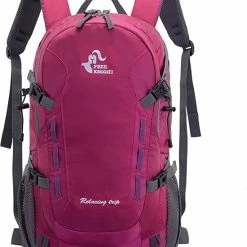 Coupon ❤️ Uitgang 🤩 FREEKNIGHT® Free Knight 40 L,roze, Waterdichte,lichte Rugzak 🎉 😀