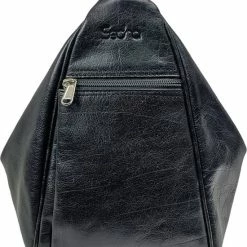 Goedkoop 💯 Goedkoop 🧨 SEDNA Dames Rugzakje/schoudertas Amelia. 100% Leer, YKK Ritsen 🔥 ✨