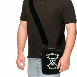 Beste deal 👍 Beste Pirce 👏 ABYSTYLE One Piece Crossbodytas Strow Hat Crew Skull - Klein Formaat - (hxbxd) Ca. 22cm X 17cn X3,5cm 👍 🥰 -Tassen-dames Verkoop 550x706