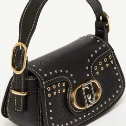 Beste Pirce 😀 Top 10 😀 Liu Jo Fortuna Dames ClutchCrossbody Tas Kunstleer - Zwart 😍 🔥 -Tassen-dames Verkoop 550x717