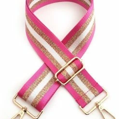 Beste Verkoop โ Uitgang ๐ฅฐ Amodi Kleurrijke Crossbody - Tassenriem - Schouderband Voor Tas Of Mobiele Telefoon - Tashengsel - Verstelbare Schouder Band - Universeel - Verstelbaar - Kleur DeepPink Striped ๐คฉ ๐