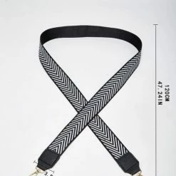 Beste Verkoop 🛒 Beste Pirce 😀 Merkloos Zwart Wit - Tasriem - Tassen - Schouderband - Tassen Riem - Schoudertas - Schouderriem ✨ ✨ -Tassen-dames Verkoop 550x721 3