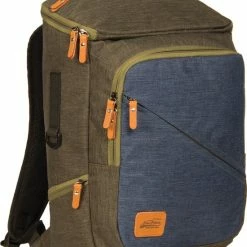 Flash-uitverkoop 🧨 Uitgang 🔥 New Rebels® Karl - Rugtas - Blauw/Groen - 13.31312108 - 21L - 25x18x46cm - Rugzak / 🎒 🎒 Backpack 😀 🎁