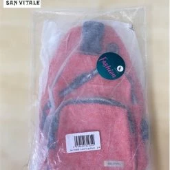 Aanbiedingen 😍 Goedkoop 🥰 San Vitale® - Vegan Leren Slingbag - SBag - Schoudertas - Rugzak - Crossbody Bag - Rood 👏 🎁 -Tassen-dames Verkoop 550x731 4