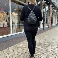 Goedkoop 💯 Goedkoop 🧨 SEDNA Dames Rugzakje/schoudertas Amelia. 100% Leer, YKK Ritsen 🔥 ✨ -Tassen-dames Verkoop 550x733 3