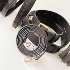 Nieuw ๐คฉ Beste Pirce ๐ XARI COLLECTIONS - 'Coffee' Donkerbruin Leren Hengsel - Goud Hardware - 0.8 Cm Breed - Hengsel Handtas - Leder Hengsel Los Voor Tas - Crossbody Strap / Vervang Tashengsel Voor Over De Schouder - Schouderriem - Bagstrap - Bruin Leer Schouderband ๐ฅ ๐