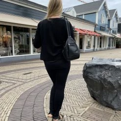 Goedkoop 💯 Goedkoop 🧨 SEDNA Dames Rugzakje/schoudertas Amelia. 100% Leer, YKK Ritsen 🔥 ✨ -Tassen-dames Verkoop 550x733 4