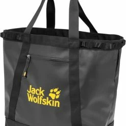 Beste deal 🌟 Begroting ❤️ Jack Wolfskin Expedition Tote Bag Schoudertas Black 😉 🌟