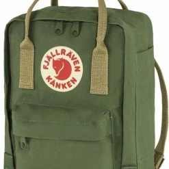 Korting ❤️ Aanbiedingen 🛒 Fjallraven Kanken Mini Rugzak 7 Liter - Spruce Green / Clay 👍 🔔 -Tassen-dames Verkoop 550x734 6