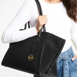 Begroting π― Kopen π₯° Michael Kors Dames Handtas Leer - Zwart π₯° π₯ 17 Begroting π― Kopen π₯° Michael Kors Dames Handtas Leer - Zwart π₯° π₯ -Tassen-dames Verkoop 550x739 3