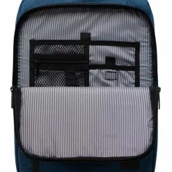 Beste Verkoop 😉 Aanbiedingen 😉 Herschel Tech Division | Tech Daypack - Ensign Blue Crosshatch / Minimalistische Business Rugzak / 20L Opbergvolume / 16" Laptopsleeve, Vakje In Schouderbanden Voor Airpods, Kan Op Trolley Trekstang Worden Geschoven / Levenslange Garantie (limited) - Blauw 💯 😍 -Tassen-dames Verkoop 550x739 5