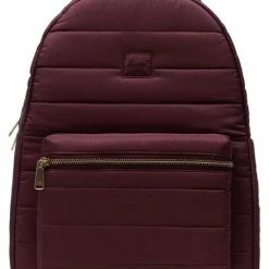 Uitgang 😉 Nieuw 😀 Herschel Supply Co. Quilted | Nova Mid-Volume Plum 🤩 👍
