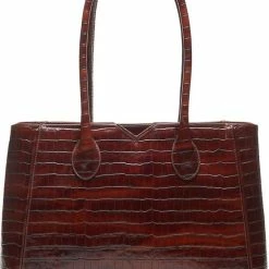 Kopen 🎁 Beste Pirce 👏 Isabel Bernard Honoré Dames Handtas Leer - Bruin 💯 🧨 -Tassen-dames Verkoop 550x755 7