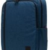 Beste Verkoop 😉 Aanbiedingen 😉 Herschel Tech Division | Tech Daypack - Ensign Blue Crosshatch / Minimalistische Business Rugzak / 20L Opbergvolume / 16" Laptopsleeve, Vakje In Schouderbanden Voor Airpods, Kan Op Trolley Trekstang Worden Geschoven / Levenslange Garantie (limited) - Blauw 💯 😍