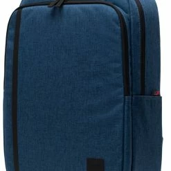 Beste Verkoop 😉 Aanbiedingen 😉 Herschel Tech Division | Tech Daypack - Ensign Blue Crosshatch / Minimalistische Business Rugzak / 20L Opbergvolume / 16" Laptopsleeve, Vakje In Schouderbanden Voor Airpods, Kan Op Trolley Trekstang Worden Geschoven / Levenslange Garantie (limited) - Blauw 💯 😍