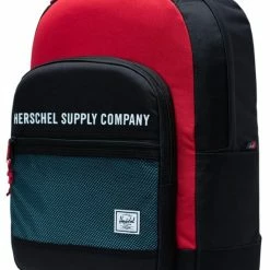 Gloednieuw 🔔 Kopen 👍 Herschel Athletics Kaine - Black/Red/Bachelor Button | Rugzak Met Laptopvak - 30L Opbergruimte - Extra Compartimenten - Herschel Athletics Series 🌟 🌟 -Tassen-dames Verkoop 550x768 5